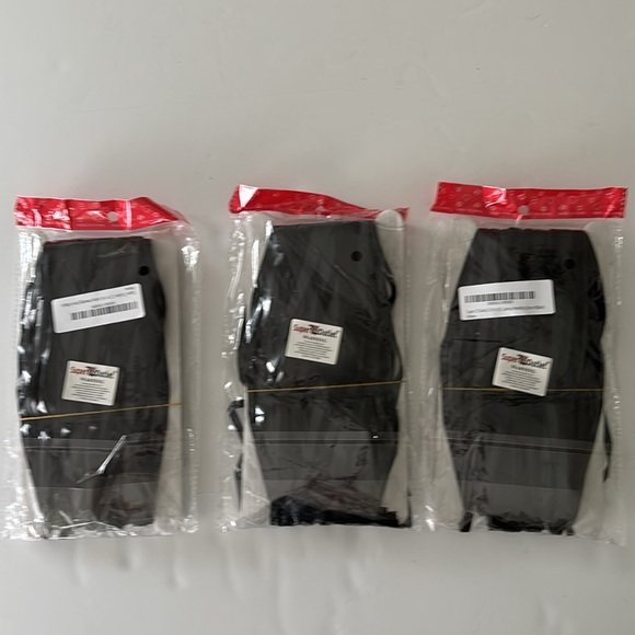 Black Tinsel Foil Fringe Curtain Backdrop Bundle of 3 - Picture 7 of 9